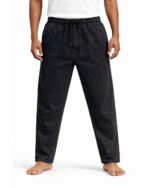 Urban Fit Black Denim Joggers