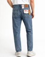 Classic Regular Fit Light Blue Denim Jeans - Image 3