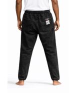 Distressed Denim Jogger Pants - Image 5