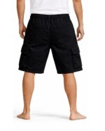 Black Denim Shorts - Image 3