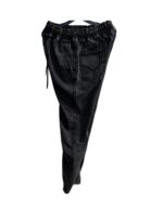 Urban Fit Black Denim Joggers - Image 7